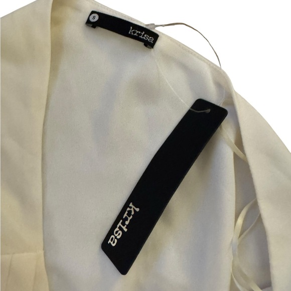 Krisa one shoulder ivory mini dresss - Picture 4 of 5